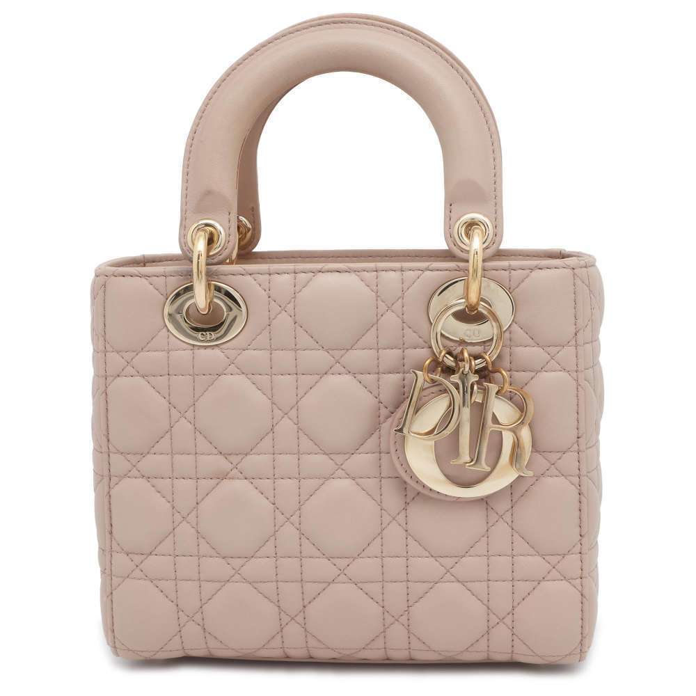 Dior handbag My Lady Cannage lambskin shoulder bag Christian